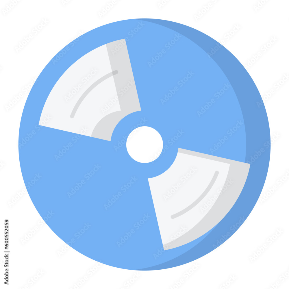 Compact Disc Flat Icon Compact Disc Flat Icon