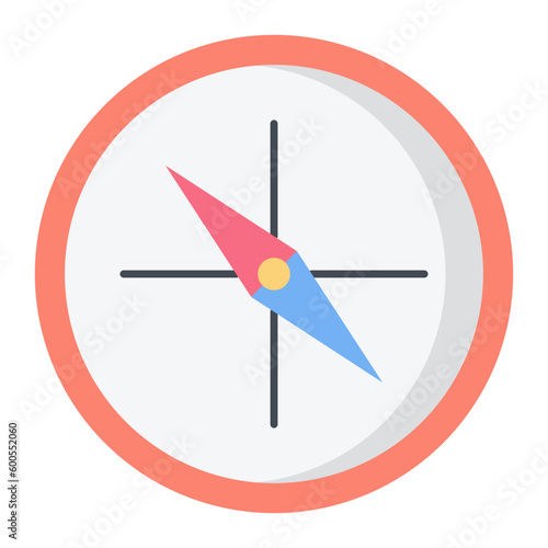 Compass Flat Icon