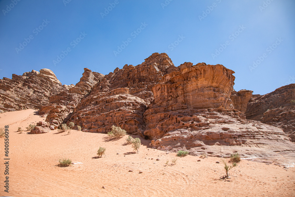 Wadi Rum National Park in Jordan
