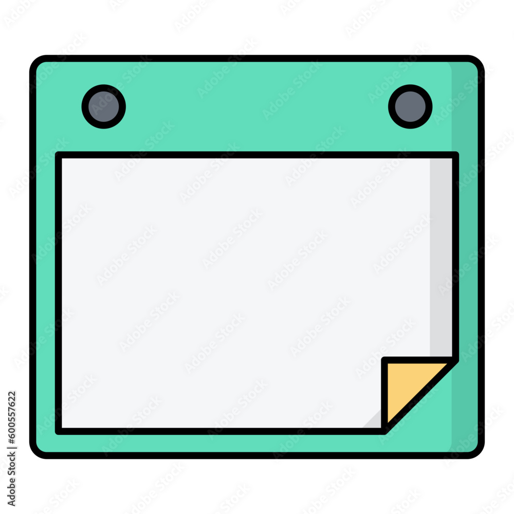 Calendar Line Color Icon Calendar Line Color Icon