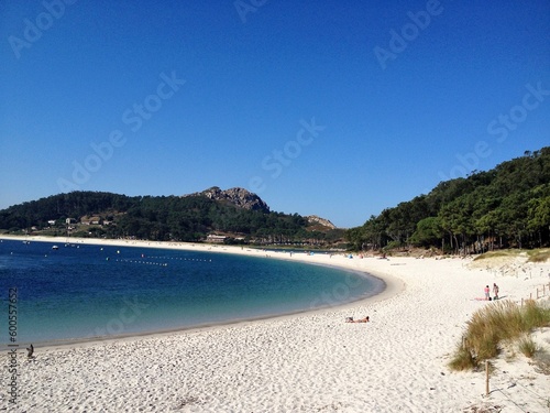 Fototapeta Naklejka Na Ścianę i Meble -  Rodas Beach , Cies Island, Galicia