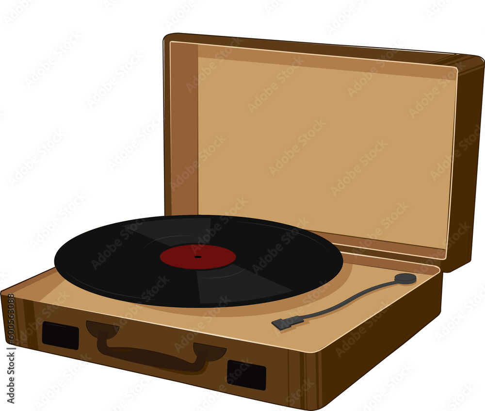 Fototapeta premium Gramofon