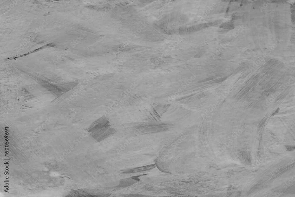 Naklejka premium Gray acrylic painting texture. Hand painted background