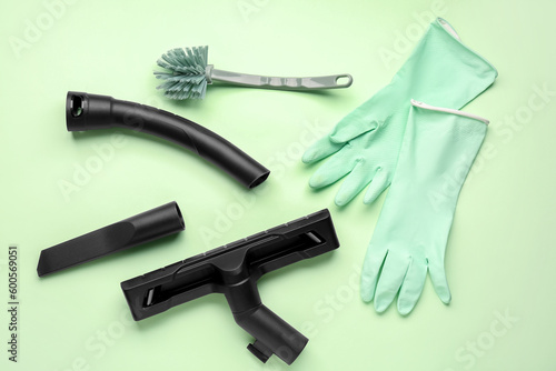 Household cleaning supplies...