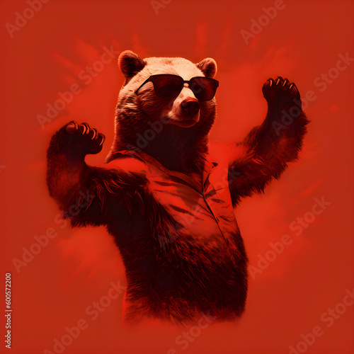 The Dancing Bear With Sunglasses