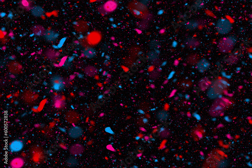 Multicolor snow abstract 2
