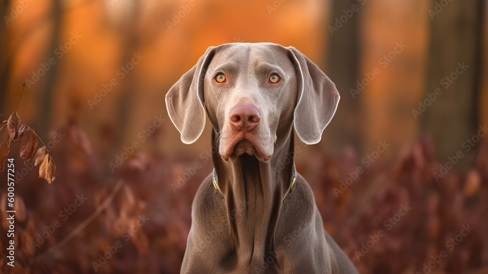 Majestic Weimaraner