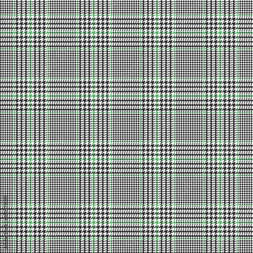 Glen check pattern plaid
