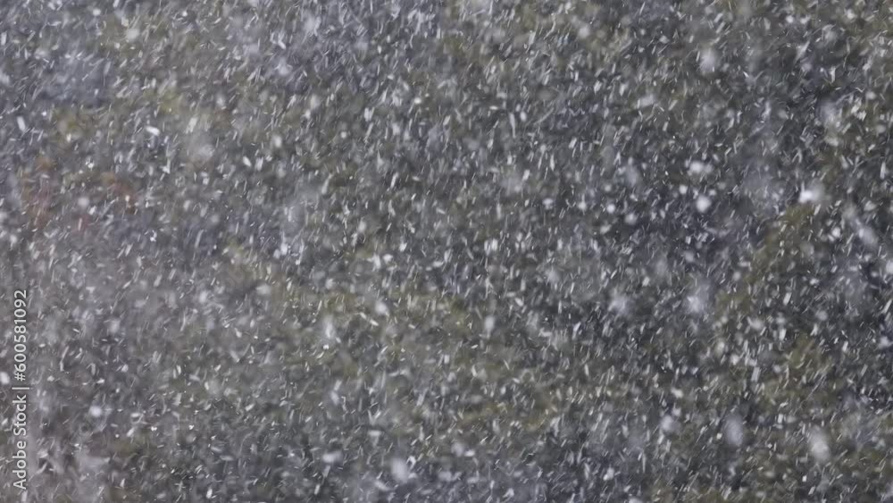 heavy snowfall with many snowflakes blur 4k 30fps video heavy snowfall with many snowflakes blur 4k 30fps video