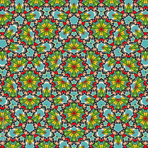 Wallpaper Mural Seamless Luxury Fashion Template Funky Digital Shape Creative Structure Textile Trendy Texture Tile Vintage Fabric Backdrop Art Print Geometric Modern Design Wallpaper Background Graphic Pattern. Torontodigital.ca