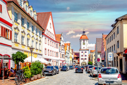 Altstadt, Dillingen an der Donau, Deutschland 