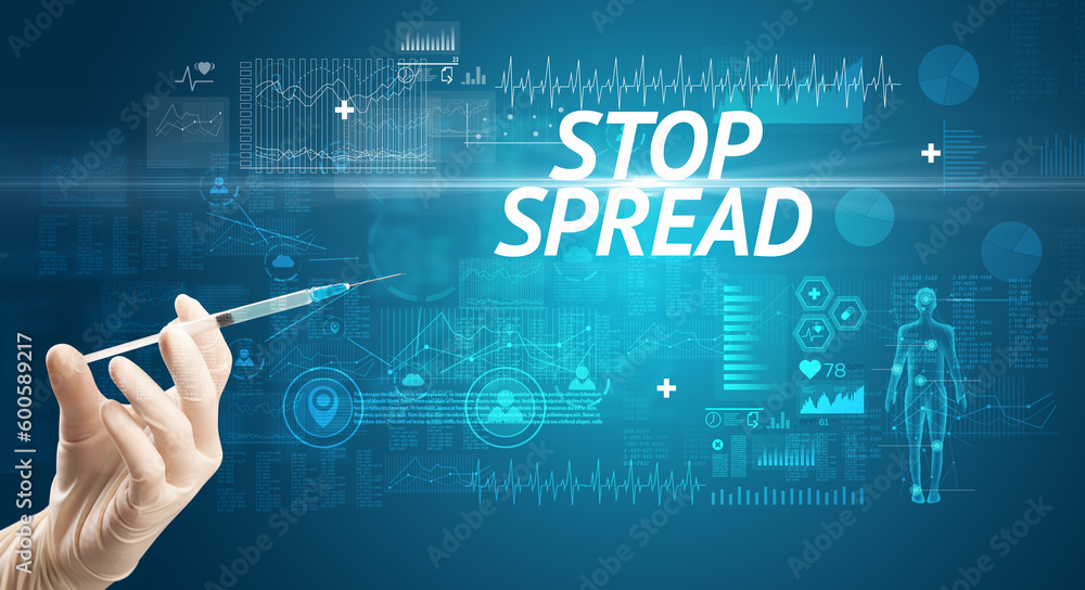 Syringe needle with virus vaccine Syringe needle with virus vaccine