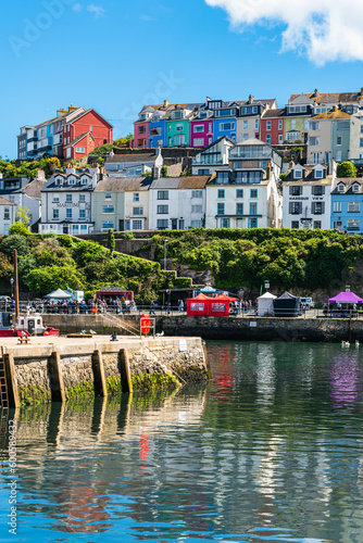 Cuadro en lienzo Brixham Harbour, Brixham, Devon, England