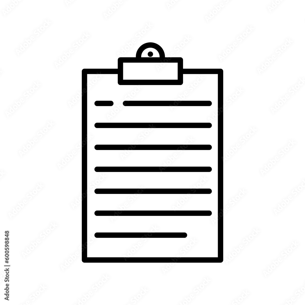 Clip board icon,vector illustration. vector clip board icon illustration isolated on White background..eps Clip board icon,vector illustration. vector clip board icon illustration isolated on White background..eps