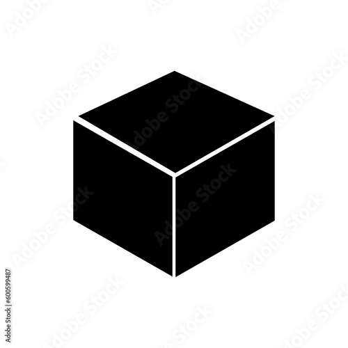 Box icon,vector illustration. box icon illustration isolated on White background.eps