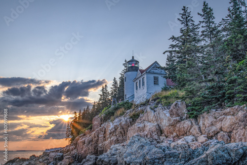 Bass Harbor Head Light Station is located in Tremont, Maine, on the southwest corner of Mount Desert Island. photo