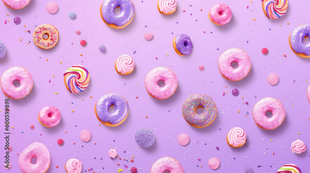 donut sweets sugar decoration vector donut sweets sugar decoration vector