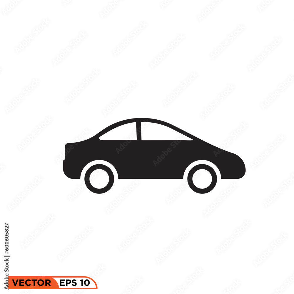 Illustration vector graphic of Saloon Car