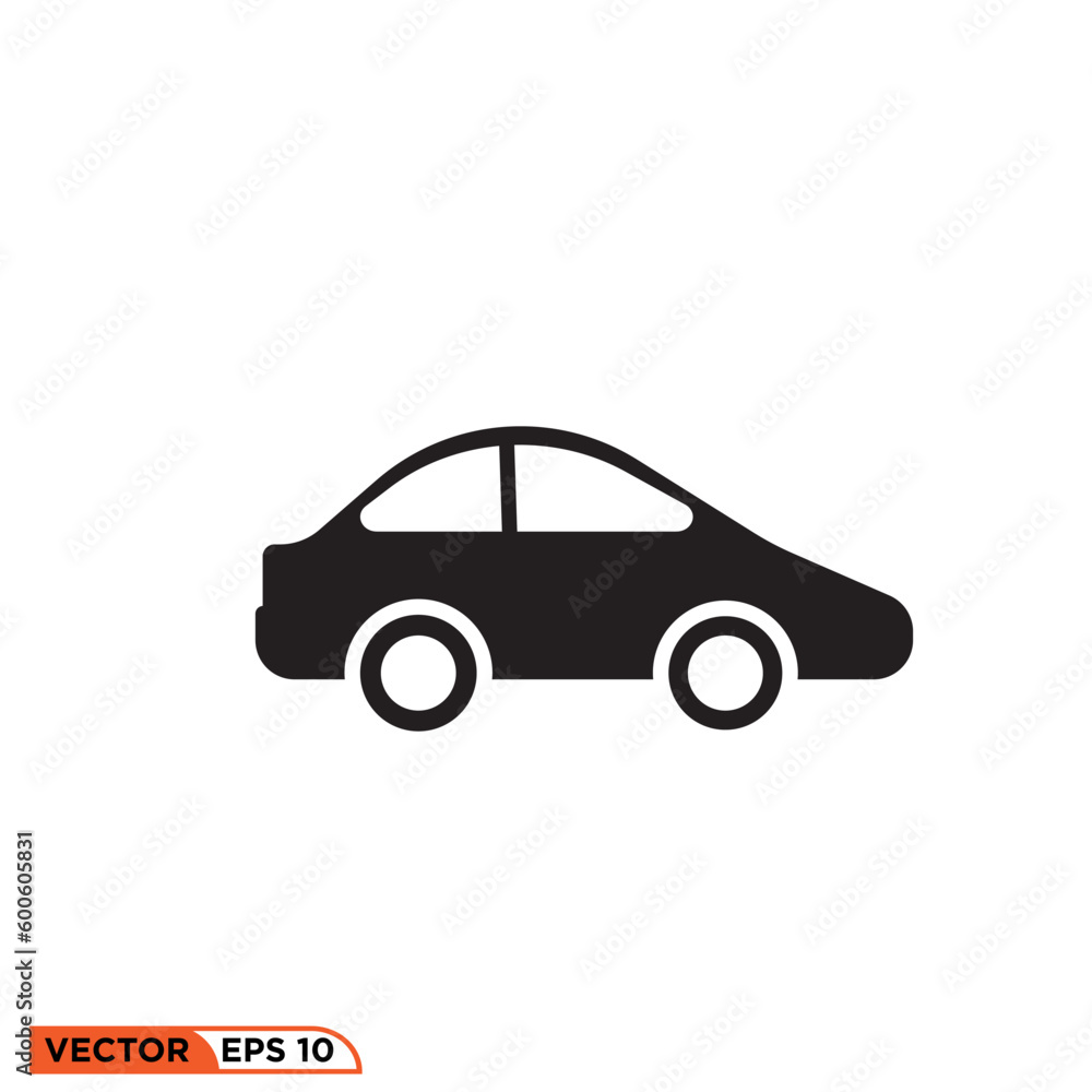 Illustration vector graphic of Saloon Car