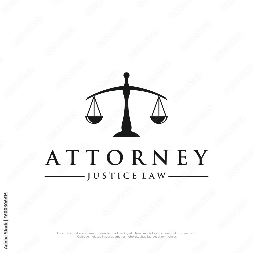 Law firm and attorney Logo.Justice template with pillar, sword and scales concept.Vector illustration. Law firm and attorney Logo.Justice template with pillar, sword and scales concept.Vector illustration.