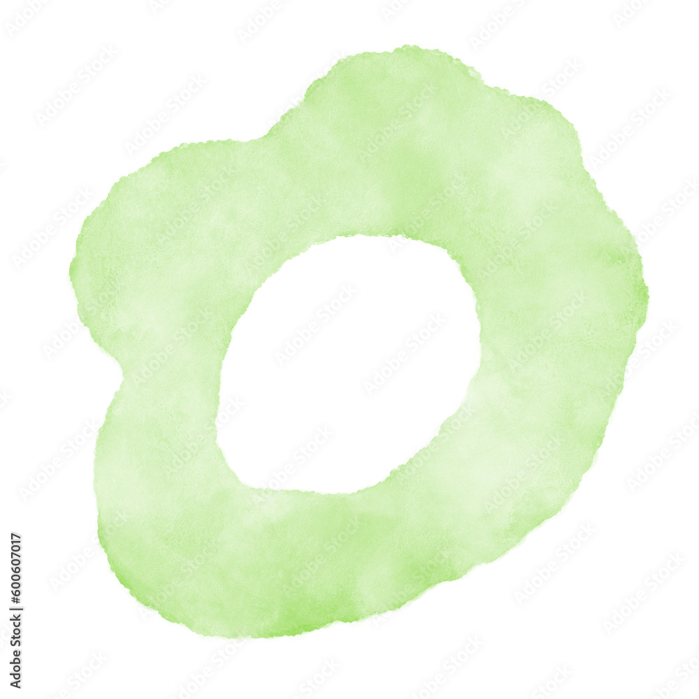 Pastel green Watercolor Abstract Shapes Pastel green Watercolor Abstract Shapes