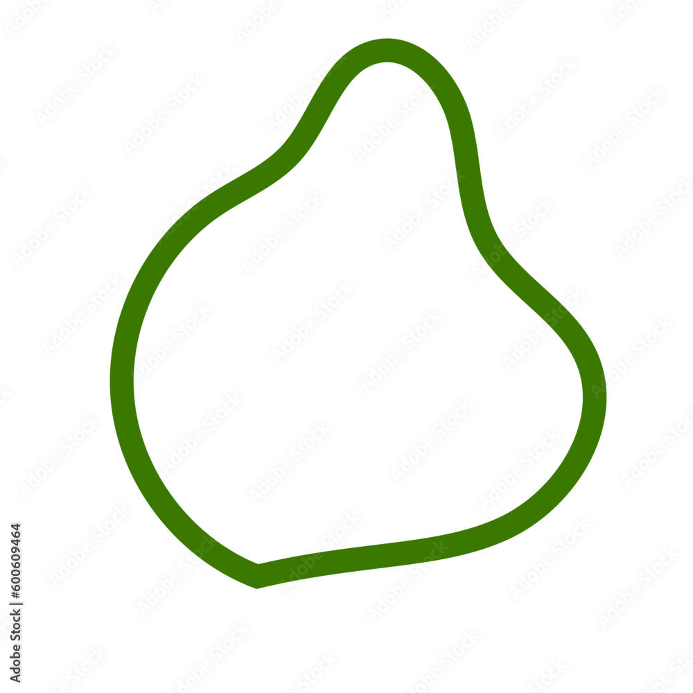 Green Abstract Shapes Outline Green Abstract Shapes Outline