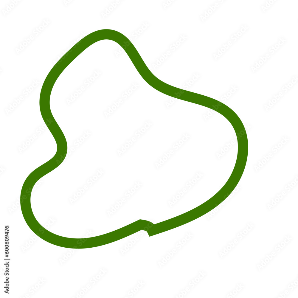 Green Abstract Shapes Outline Green Abstract Shapes Outline