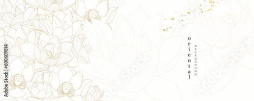 Asian background ,Oriental Chinese and Japanese style abstract pattern background design  with koi fish decorate in water color texture