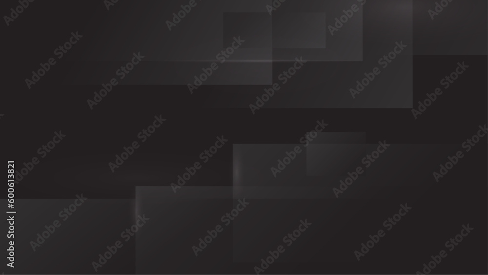 Transparent object on a black background. Geometrical background. Transparent object on a black background. Geometrical background.
