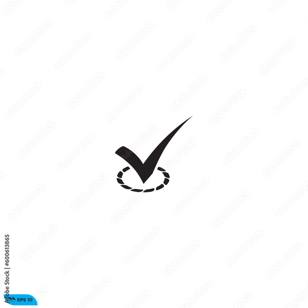Icon vector graphic of Check Mark Icon vector graphic of Check Mark