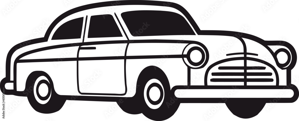 Car line icon, logo. Simple outline style sign symbol.Vector illustration. Car line icon, logo. Simple outline style sign symbol.Vector illustration.