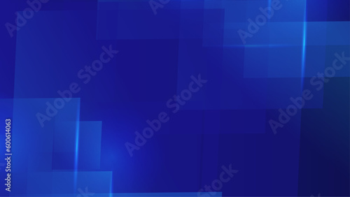 Geometrical blue wallpaper concept