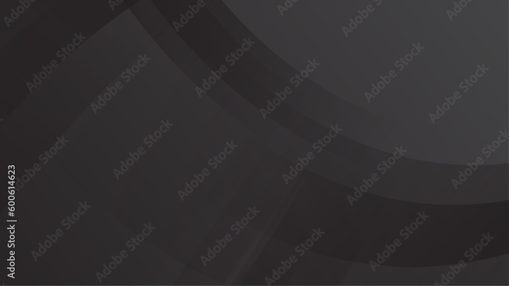 Dark grey geometrical banner template. Dark grey geometrical banner template.