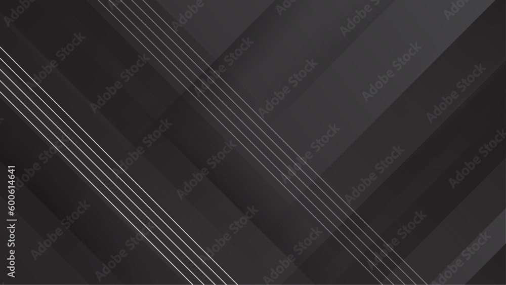 Obraz premium Vector creative geometric design space. Grey background.