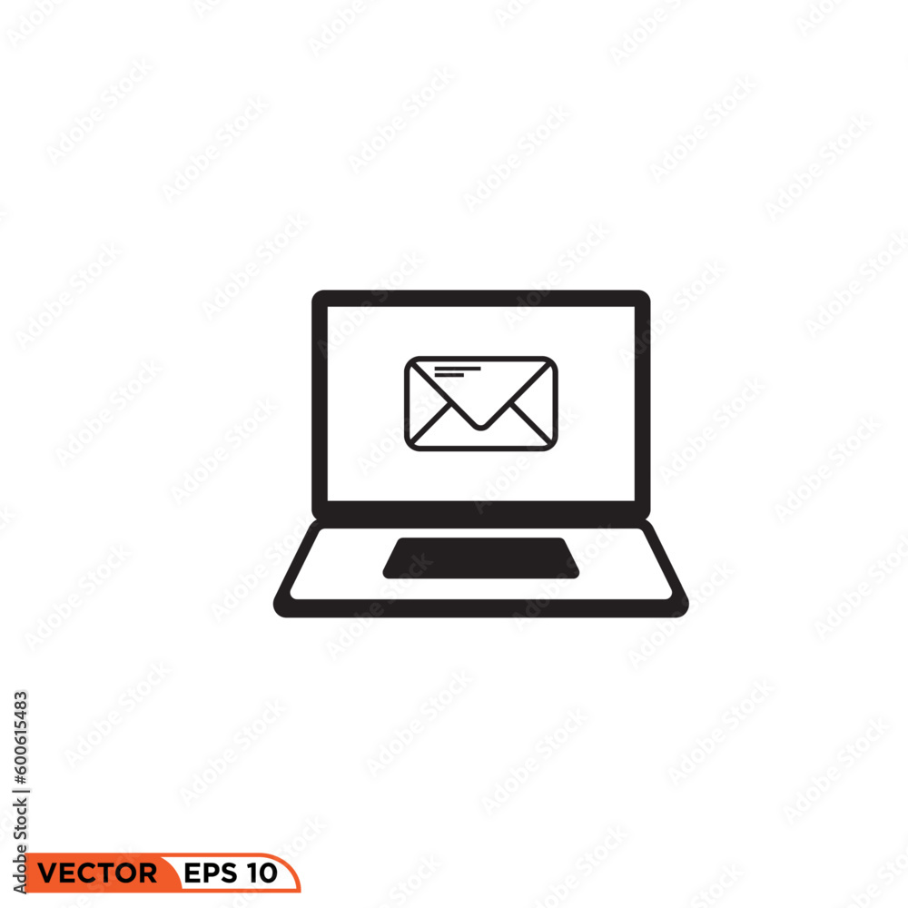 Icon vector graphic of Laptop Icon vector graphic of Laptop