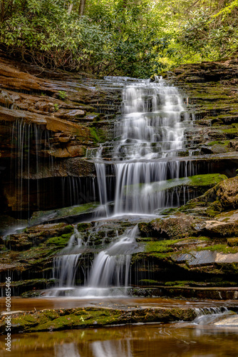 Upper Turkey Creek Falls in West Virginia