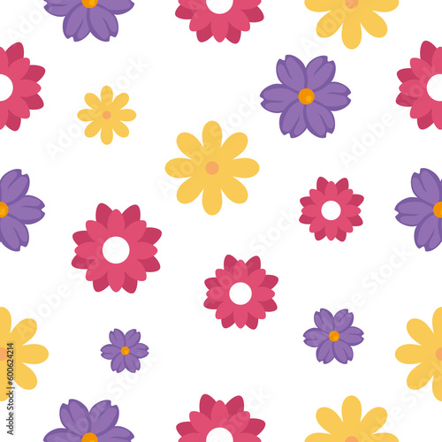 Floral Seamless Pattern Design 