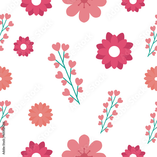 Floral Seamless Pattern Design 