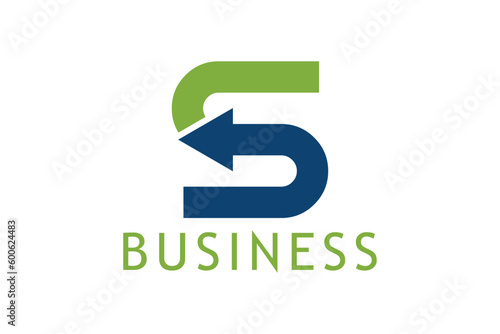 Letter S with growth arrows concept. Very suitable for symbol, logo, company name, brand name, personal name, icon and many more. Free Download Letter S with growth arrows concept. Very suitable for symbol, logo, company name, brand name, personal name, icon and many more. - GFXLoad