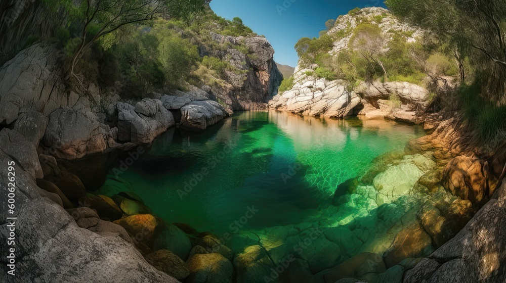 Cliffside Oasis: Tranquility and Serenity 2. Generative AI Cliffside Oasis: Tranquility and Serenity 2. Generative AI