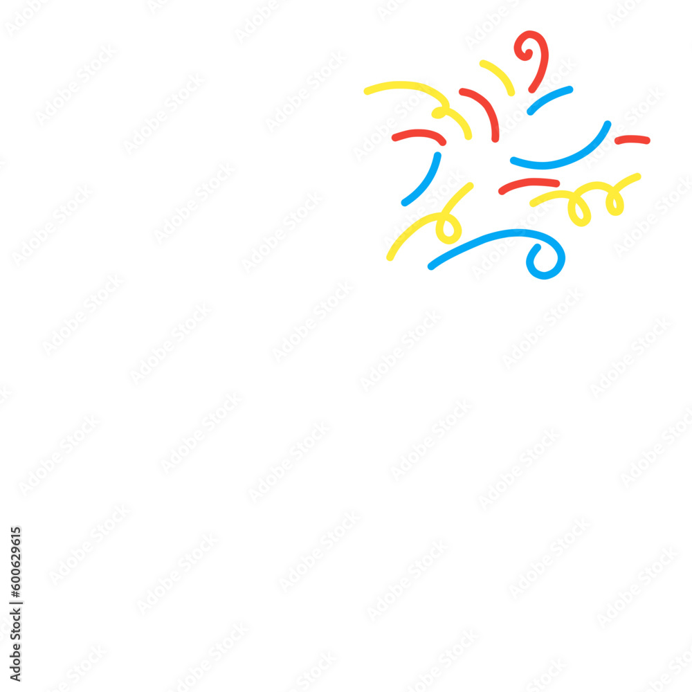 cute party confetti popper illustration cute party confetti popper illustration