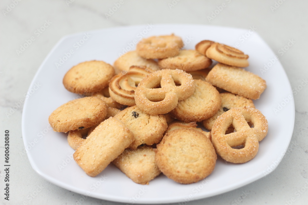 a variety of savory and delicious cheese cookies