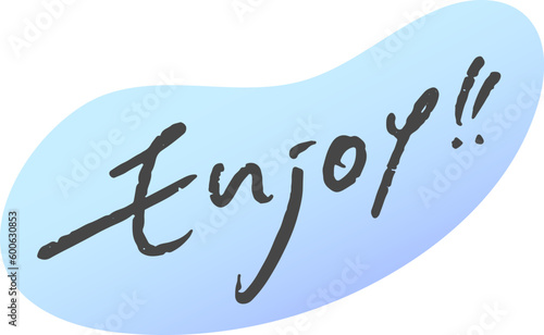 手書き文字素材「」ベクターデータ。