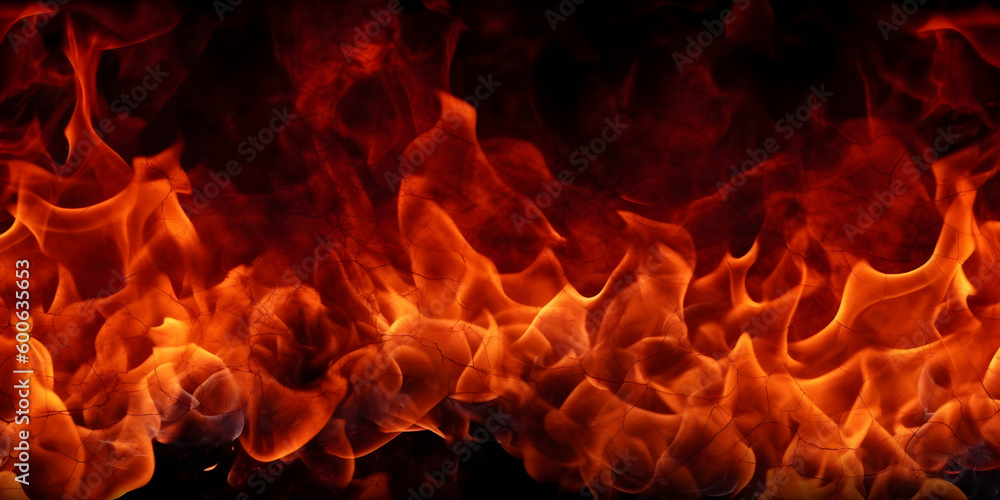 Fire Texture Background, Generative AI Fire Texture Background, Generative AI