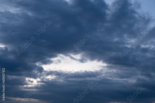 Fototapeta Naklejka Na Ścianę i Meble -  Rainy clouds Dark cloud