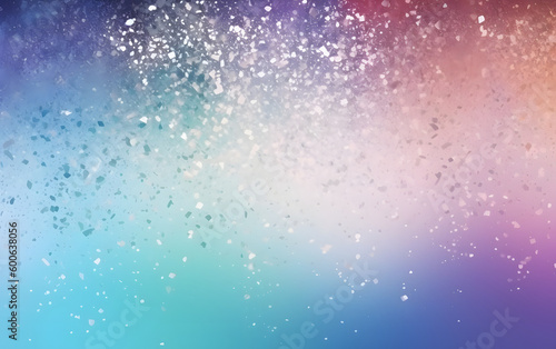 Pastel Glitter Mist Paint Gradient Abstract Background