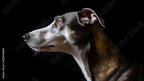 Regal Greyhound Portrait