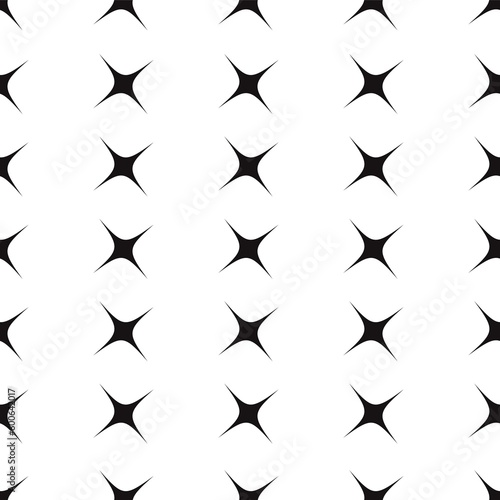 Star pattern. seamless white art background. elements isolated on white background. for print  gift wrapping  banner  postcard. modern illustration.