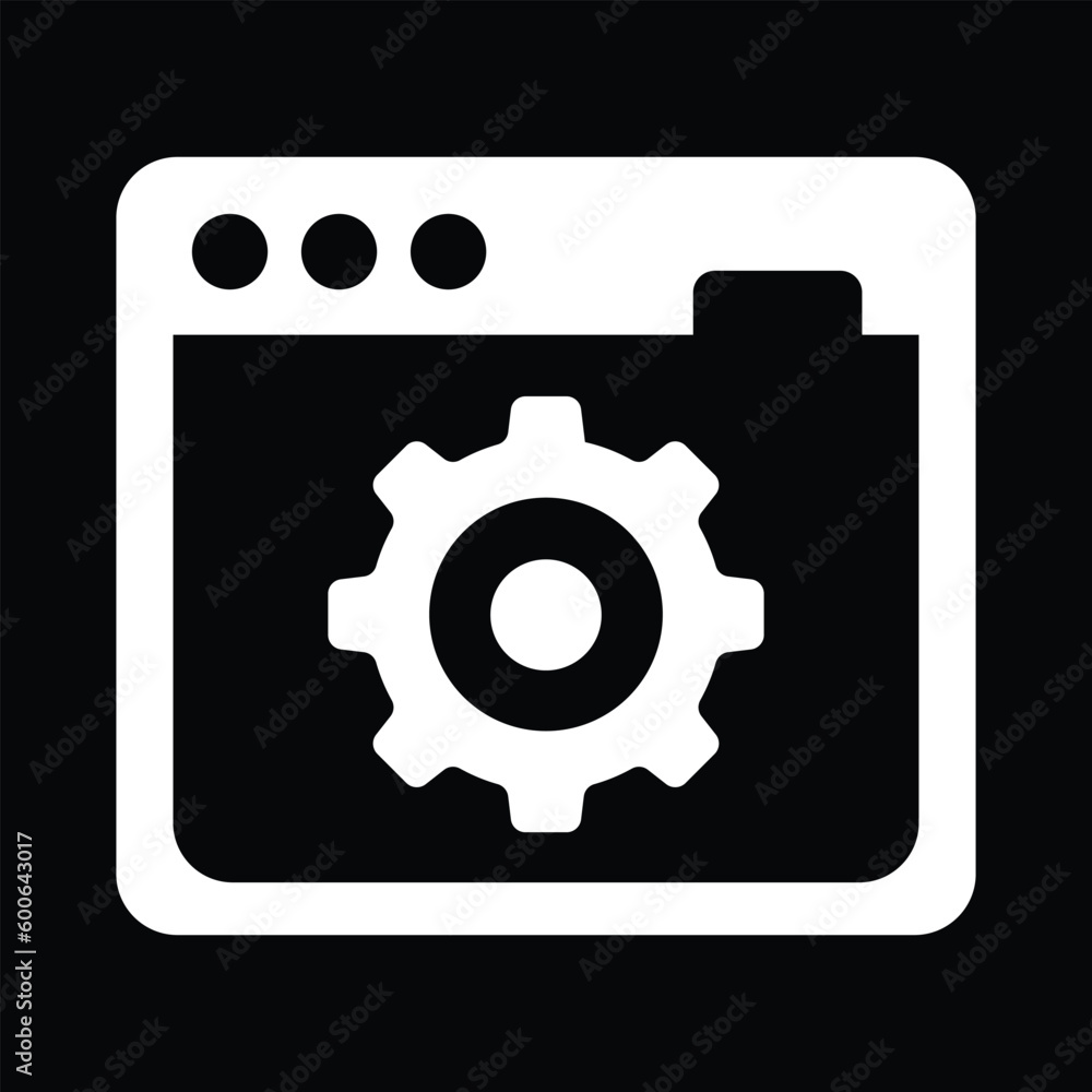 The website optimization icon. WWW and browser, development, seo, website optimization symbol. UI. Web. Logo. Sign. Flat design. App. Stock vector The website optimization icon. WWW and browser, development, seo, website optimization symbol. UI. Web. Logo. Sign. Flat design. App. Stock vector