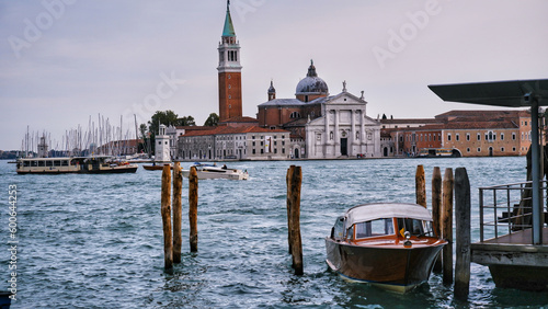  Bell Tower of San Giorgio Maggiore Church, Venice, Italy © Маркіян Паньків